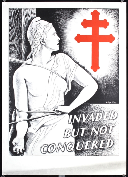 Invaded but not conquered by Allyn Cox. ca. 1942