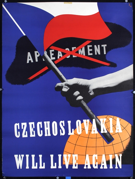 Appeasement - Czechoslovakia  by Monogr.  P. 1942