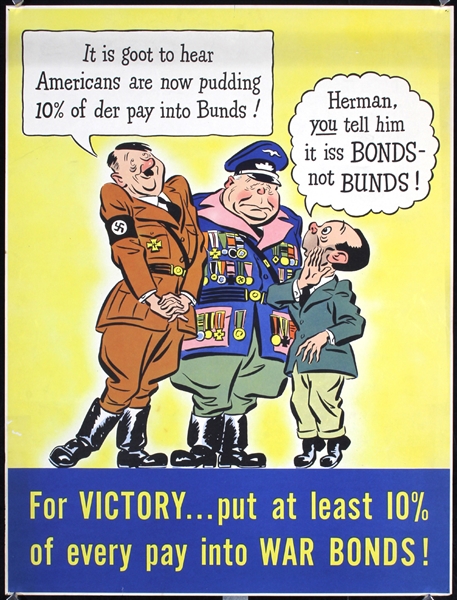 For Victory - War Bonds by Anonymous. 1942