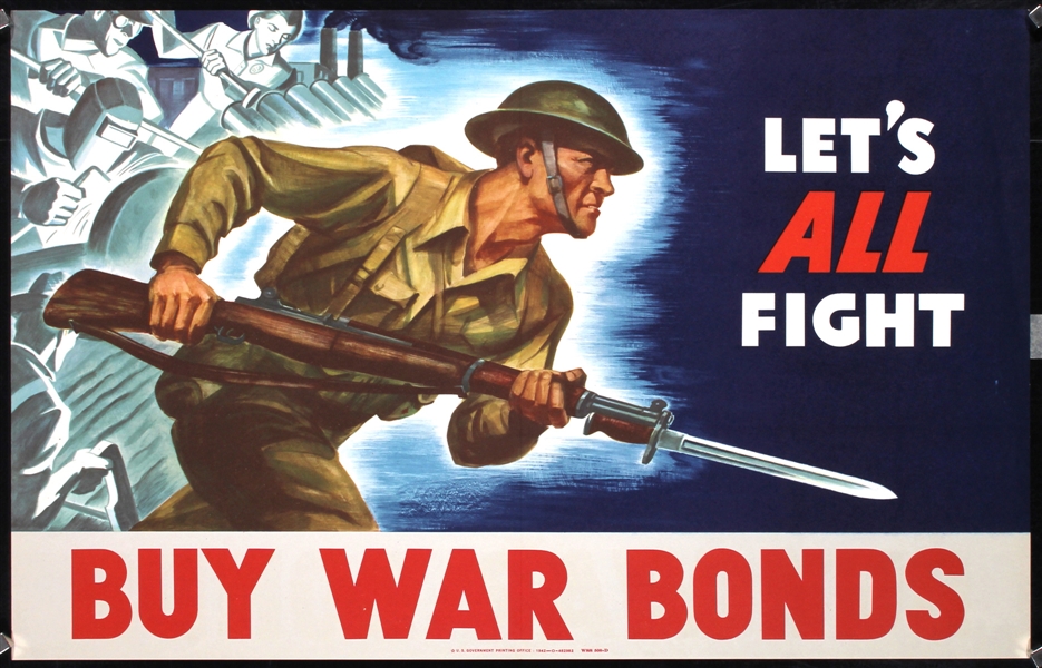 Lets all fight by Anonymous. 1942