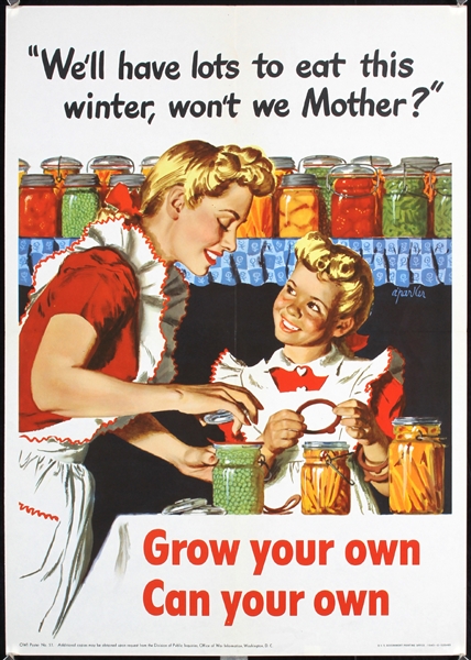 Well have lots to eat this winter by A. Parker. 1943