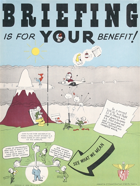 Briefing is for your benefit by Anonymous. ca. 1945