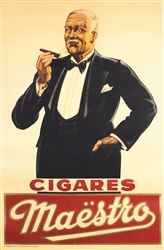 Cigares Maestro by Anonymous. ca. 1930