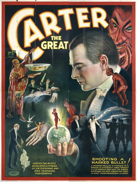 Carter the Great - Shooting a Marked Bullet by Anonymous. ca. 1926