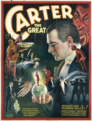 Carter the Great - Shooting a Marked Bullet by Anonymous. ca. 1926