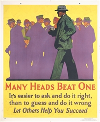 Many Heads Beat One by Anonymous. 1929