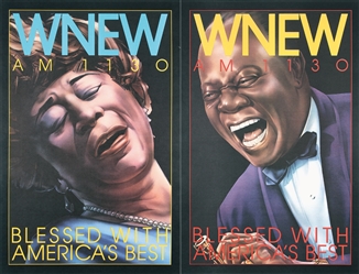 WNEW - Blessed with America´s Best (4 radio posters), ca. 1970