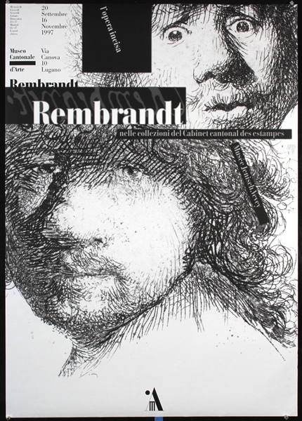 Rembrandt by Bruno Monguzzi. 1997