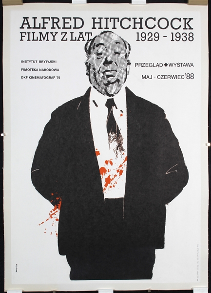 Alfred Hitchcock 1929 - 1938 by Waldemar Swierzy. 1988