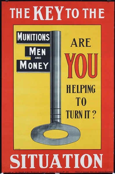 The key to the situation by Anonymous. ca. 1917