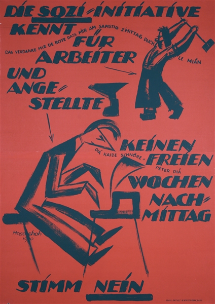 Die Sozi-Initiative  by Hoschehoh,. 1920