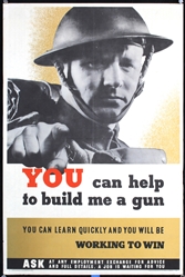 You can help to build me a gun by Anonymous. ca. 1944