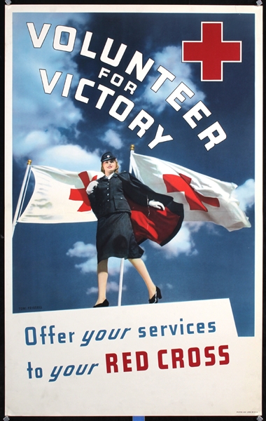 Volunteer for Victory - Red Cross by Toni Frissell. ca. 1942