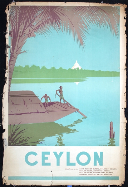 Ceylon by G.S. Fernando. 1938