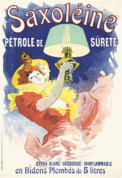 Saxoleine by Jules Chéret. 1900