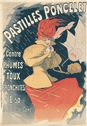 Pastilles Poncelet by Jules Chéret. 1896