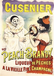 Cusenier Peach-Brandy by Pal. ca. 1898