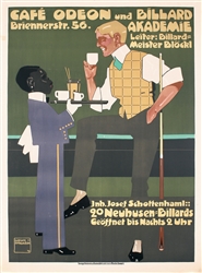 Café Odeon - Briennerstr. by Ludwig Hohlwein. 1908
