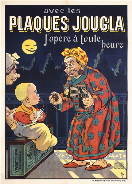 Plaques Jougla by Eugene Ogé. 1904