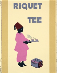 Riquet Tee (Wallpaper) by Ludwig Hohlwein. ca. 1926