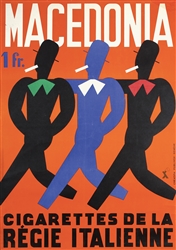 Macedonia - Cigarettes de la Regie Italienne by Anonymous . ca. 1930