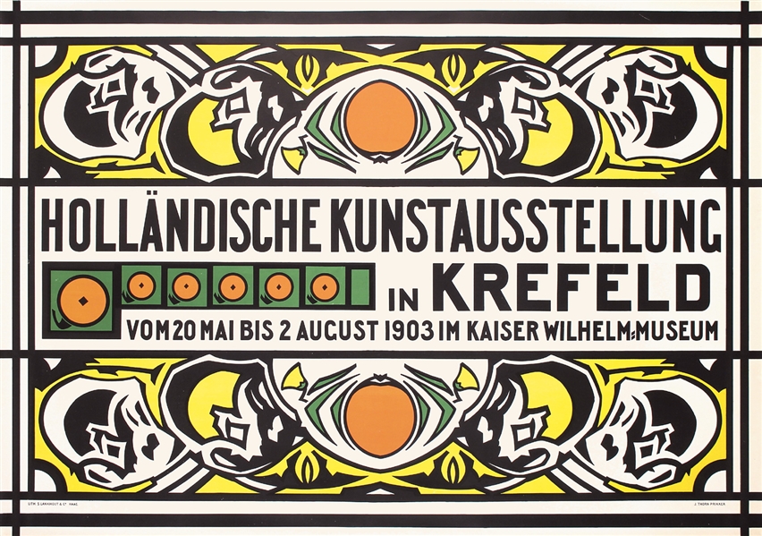 Holländische Kunstausstellung in Krefeld by Johan Thorn-Prikker. 1903