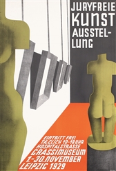 Juryfreie Kunstausstellung by Ernst Dölling. 1929