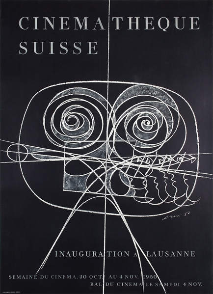 Cinematique Suisse by Hans Erni. 1950
