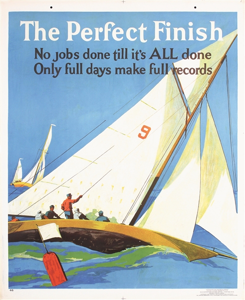 The Perfect Finish by Frank Beatty. 1929