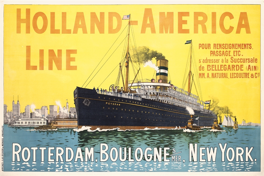 Holland-America Line by Anonymous. ca. 1908