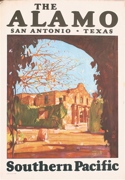 Southern Pacific - The Alamo by Maurice Logan. 1930