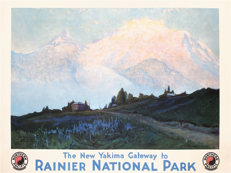 Northern Pacific - Rainier National Park by Sydney Laurence. ca. 1935