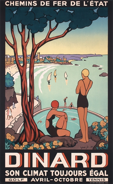 Dinard by Ja, Yves. 1933