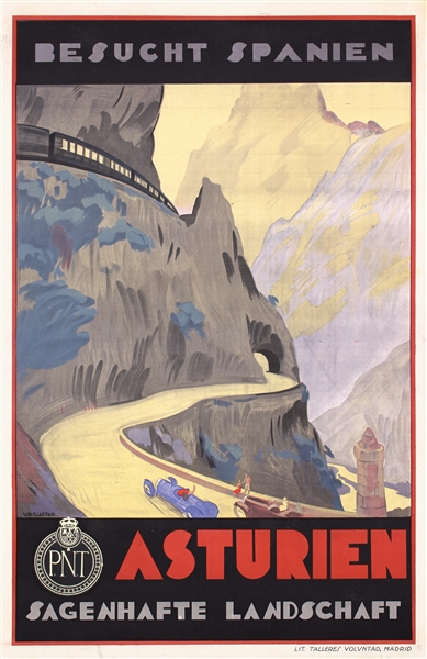 Asturien by Palacios Vaquero. ca. 1928