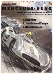 Mercedes-Benz - Grosser Preis von Berlin by Hans Liska. 1954