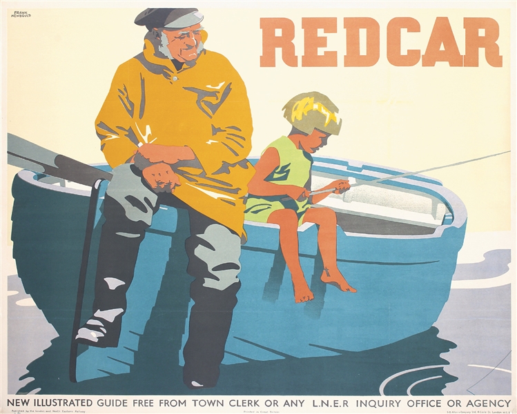 Redcar by Frank Newbould. 1932