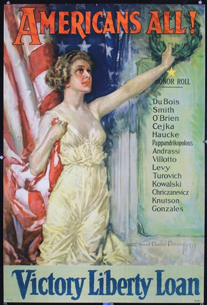 Americans All! by HC Christy. 1919