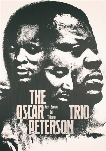 Oscar Peterson Jazz by Günther Kieser. 1965