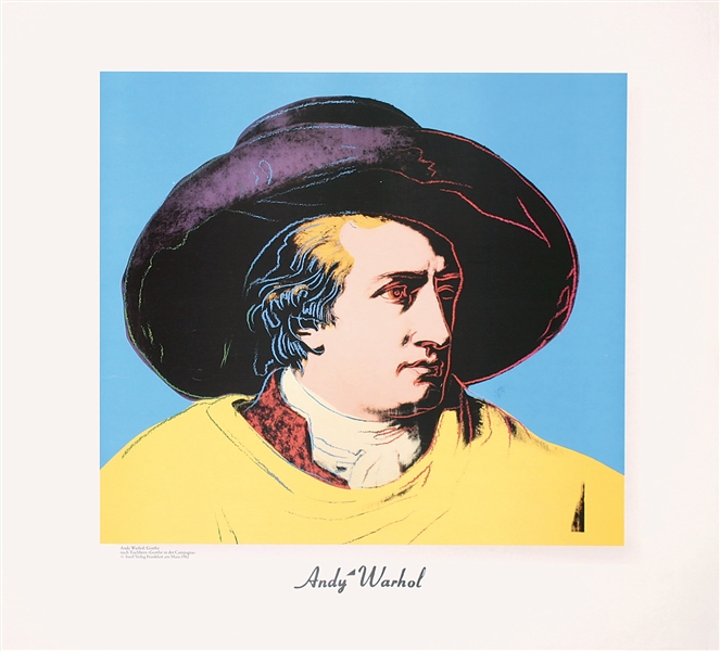 Andy Warhol - Goethe, 1982