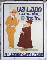 Da Capo - A.M. Eckstein by Kügler, ca. 1914