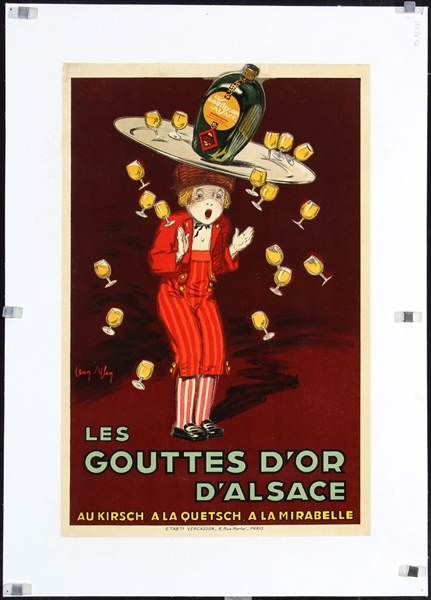 Les Goutttes dOr dAlsace by Jean D´Ylen, ca. 1925