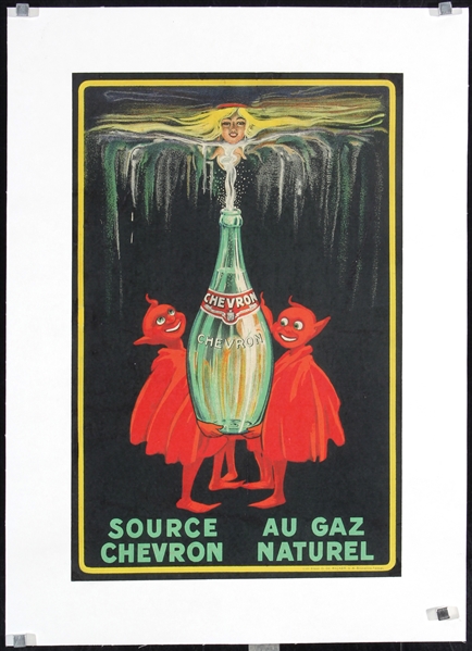 Source Chevron - Au Gaz Naturel by Anonymous, ca. 1925