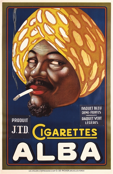 Cigarettes Alba by Anonymous, ca. 1928