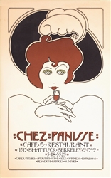 Chez Panisse (4 Posters) by David Lance   Goines, 1972 - 1980