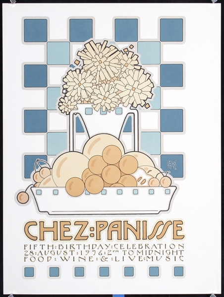Chez Panisse by David Lance   Goines, 1976