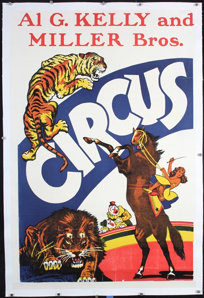 Al G. Kelly and Miller Bros. Circus by Anonymous, ca. 1950