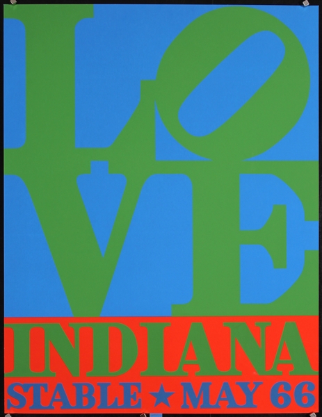 Love - Indiana - Stable by Robert Indiana, 1971
