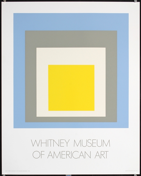 Whitney Museum of American Art by Josef Albers, 1972