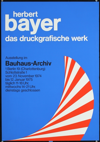 herbert bayer - das druckgrafische werk by Herbert Bayer, 1974