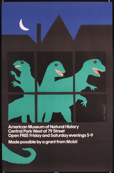 American Museum of Natural History (Mobil) by Ivan Chermayeff, 1982